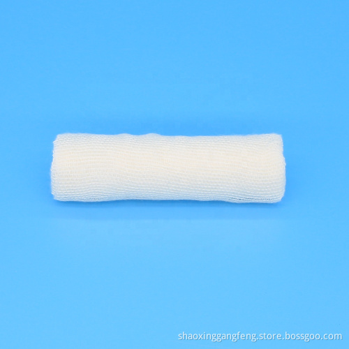 Différentes tailles 100% bandage de gaze chirurgicale médicale en coton